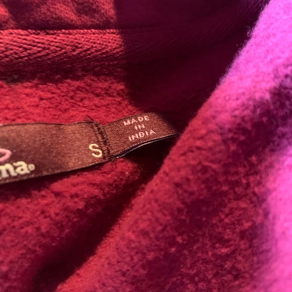 Prana Women’s Stylish Burgundy Coat Size Small - Picture 11 of 11